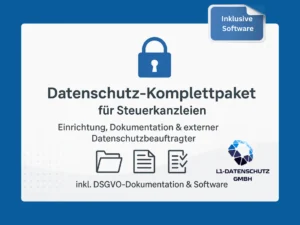 Datenschutz-Komplettpakete für Steuerkanzleien inkl. Software